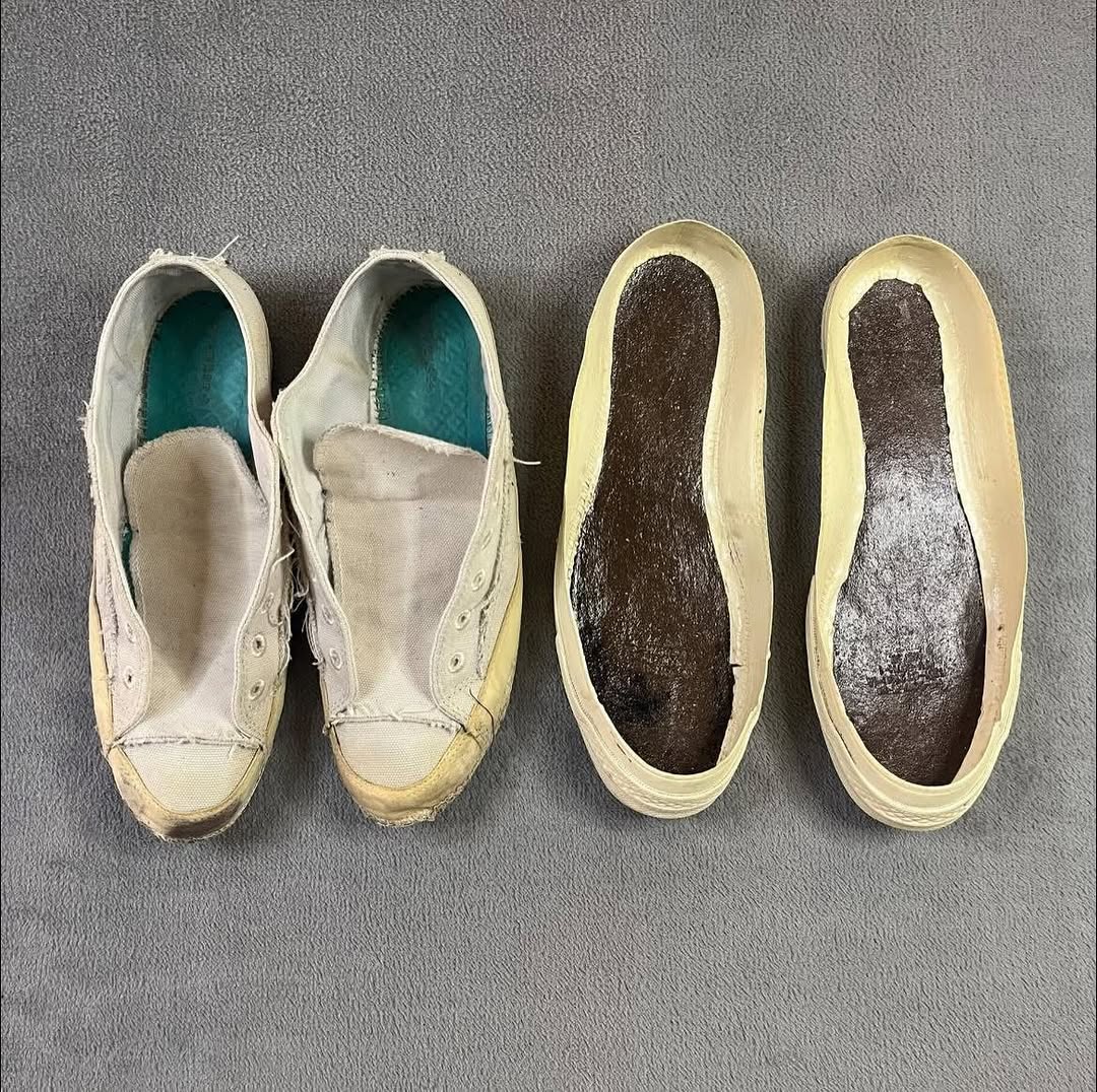 Shoe midsole reglue service