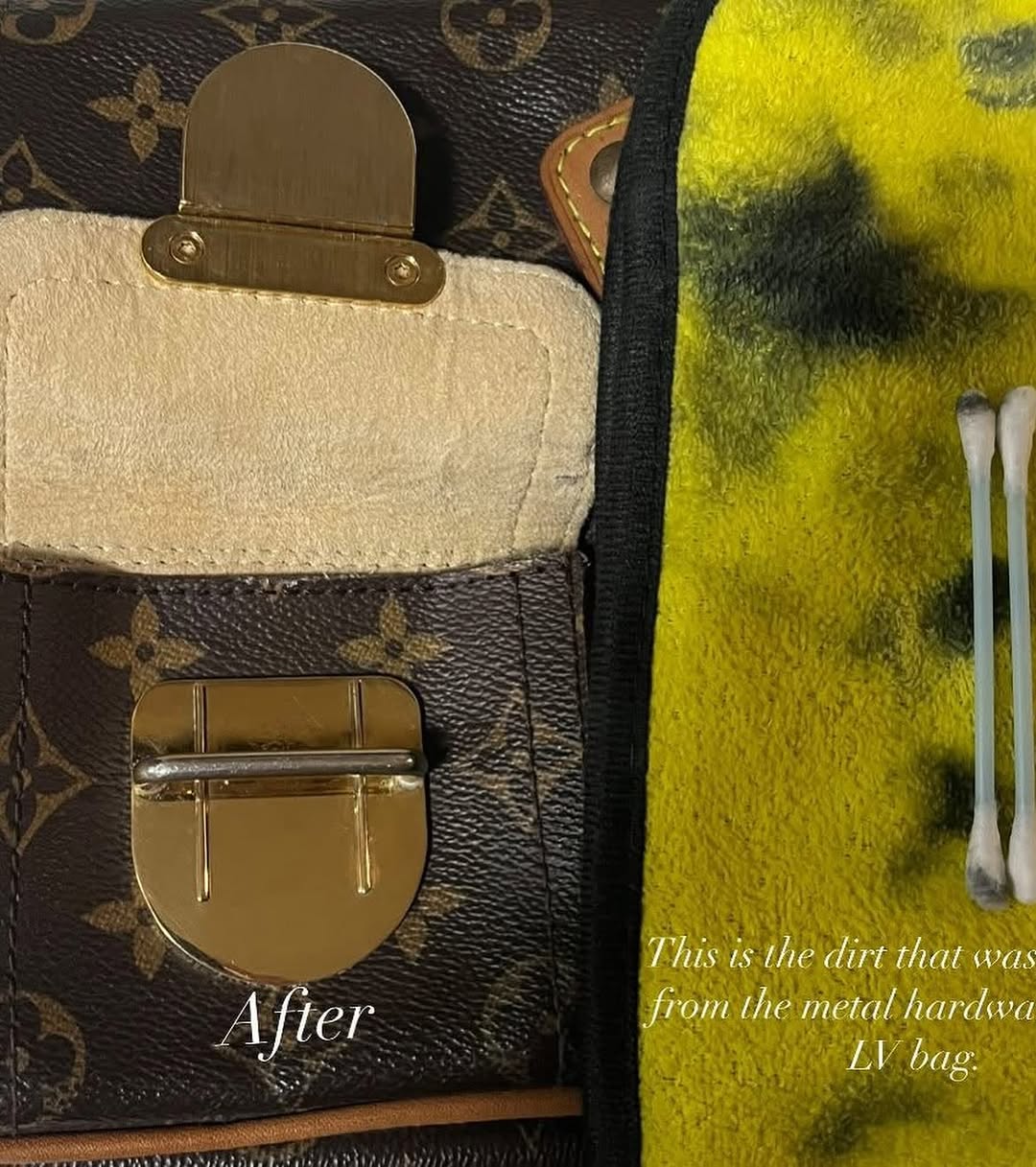 After bag cleaning